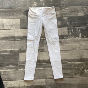 White Alo leggings S